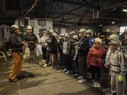 Big Pit National Coal Museum — the industrial pithead winding gear at the Blaenavon heritage site